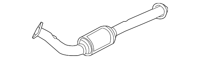 15229368 Деталь CONVERTER & PIPE, RIGHT