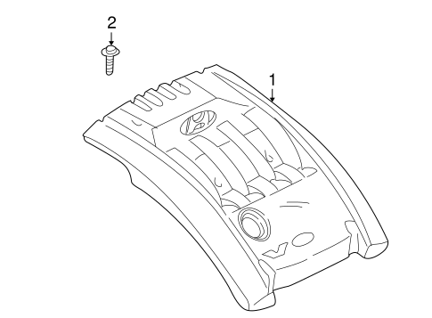 XG300 ENGINE APPEARANCE COVER