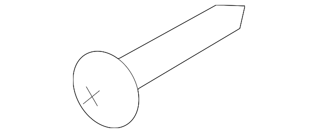 12492-06187B Деталь TAIL LAMP ASSY SCREW, RIGHT