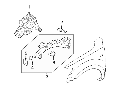 Santa Fe INNER COMPONENTS