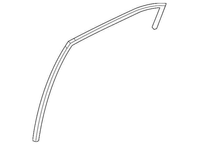 83530-1W200 Деталь RUN CHANNEL, LEFT