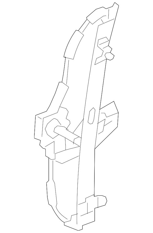 83402-1W000 Деталь WINDOW REGULATOR, RIGHT