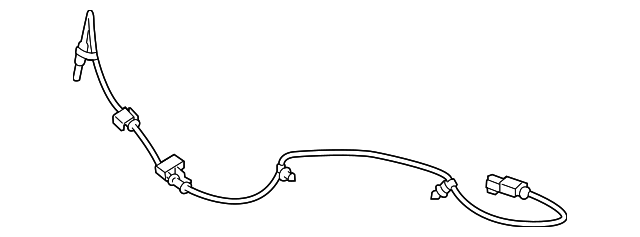 BT4Z-2C190-B Деталь ABS SENSOR, LEFT