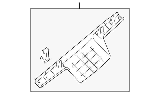 8392185Z00 Деталь UPPER TRIM PANEL
