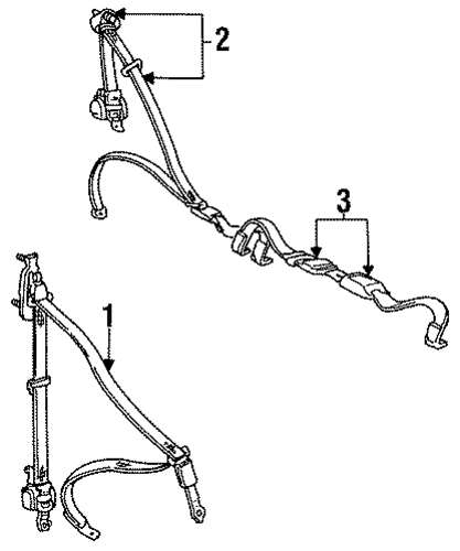 Galant SEAT BELT