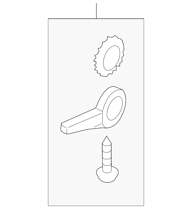 0009184360 Деталь ADJUST HANDLE