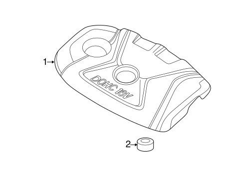 Elantra ENGINE APPEARANCE COVER