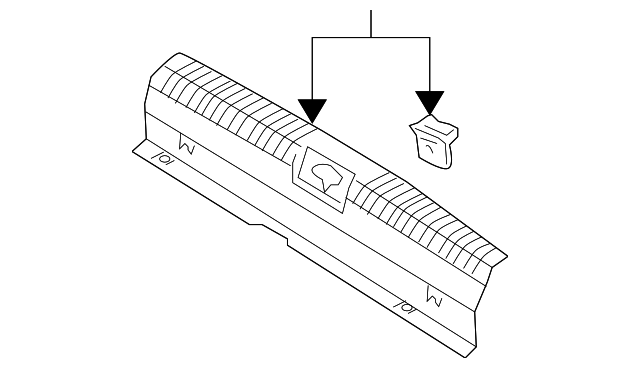 7666185Z00 Деталь SILL TRIM