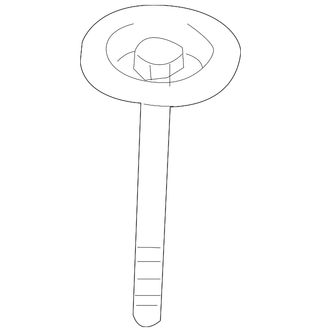 7545085Z30 Деталь SPARE TIRE RETNR