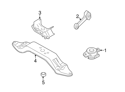 Outback ENGINE & TRANS MOUNTING 2