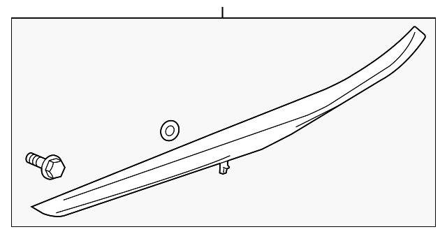 8334A070 Деталь HIGH MOUNT LAMP