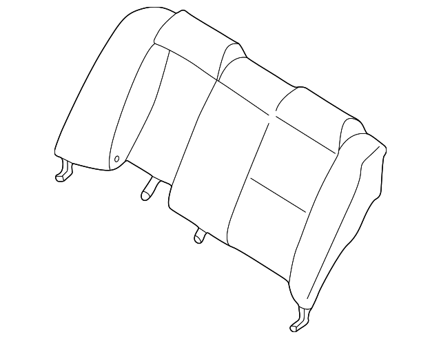 MR792275 Деталь SEAT BACK
