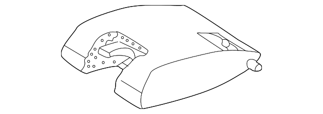 MR306531HA Деталь SEAT BACK