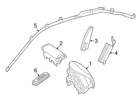 S550 AIR BAG COMPONENTS 2