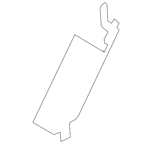 222-860-43-02 Деталь RR SEAT AIR BAG, LEFT