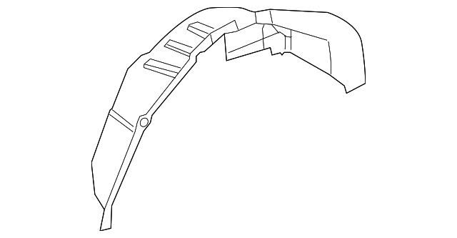 BB5Z-7827887-B Деталь INNER WHEELHOUSE, LEFT