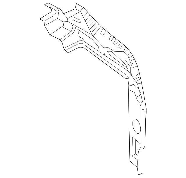 BB5Z-7841021-A Деталь REAR PILLAR, LEFT