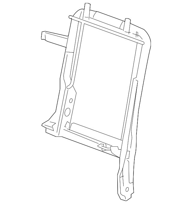 15924682 Деталь SEAT BACK FRAME