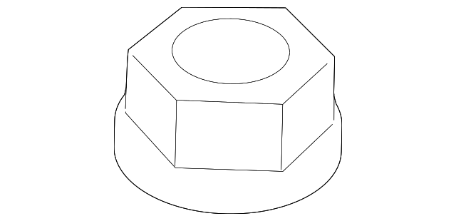 6104719AA REAR MOUNT NUT