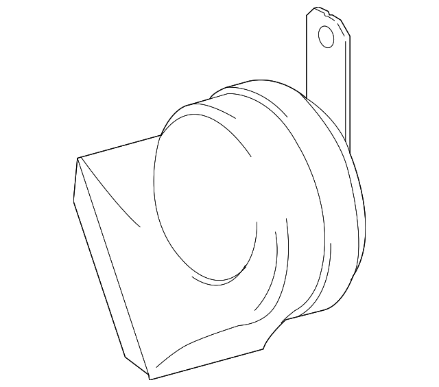 86520-0C060 Деталь LOW NOTE HORN