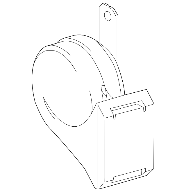 86510-0C090 Деталь HIGH NOTE HORN