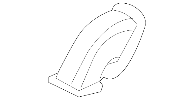 7T4Z-74280B62-A Деталь VENT, LEFT