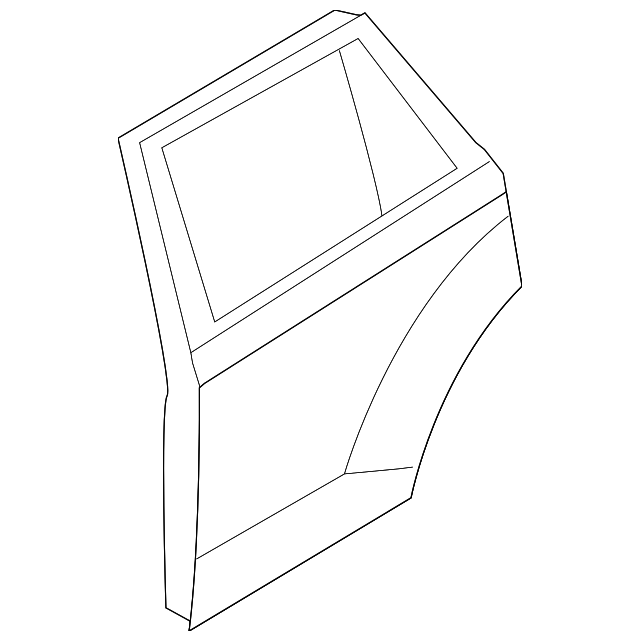 7T4Z-7824630-A Деталь DOOR SHELL, RIGHT