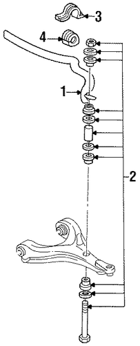 LeSabre STABILIZER BAR & COMPONENTS