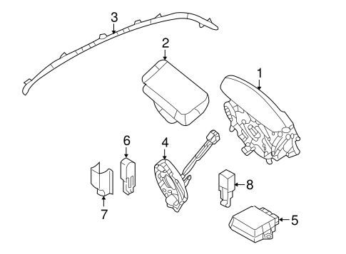 Optima AIR BAG COMPONENTS