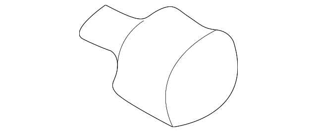 15721297 Деталь UPPER TRIM RETAINER