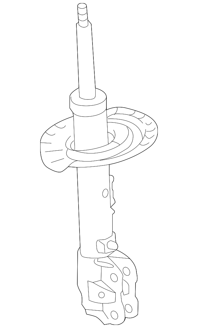 4060A585 Деталь STRUT, LEFT