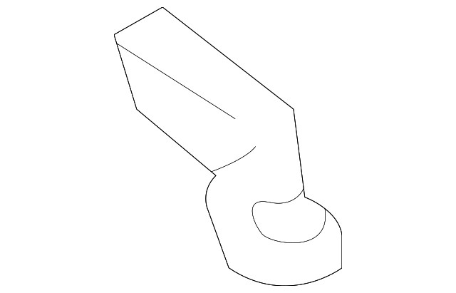 641143W40A Деталь APRON ASSY BRACE, RIGHT