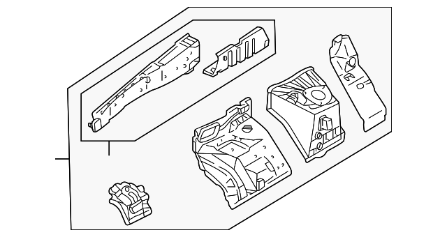 641000W030 Деталь APRON ASSY, RIGHT