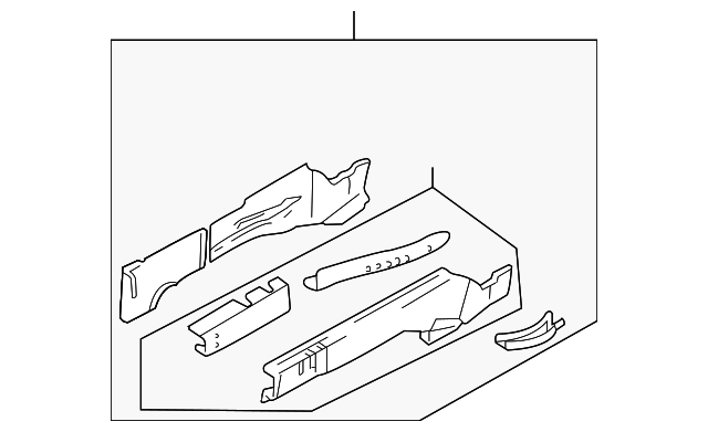 751000W030 Деталь SIDEMEMBER ASSY, RIGHT
