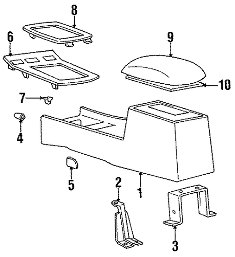 Sonata CENTER CONSOLE 2