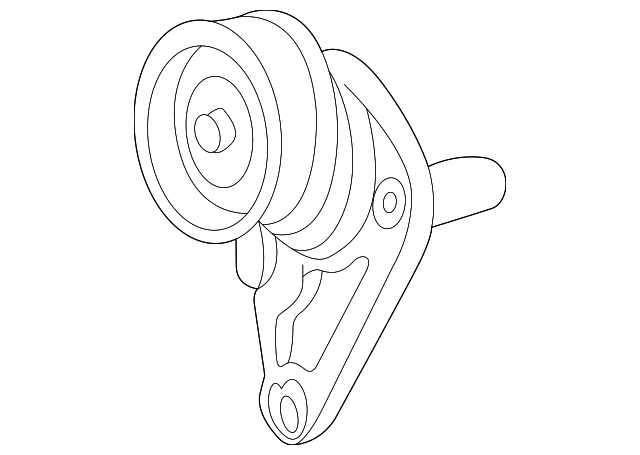 12580828 Деталь BELT TENSIONER