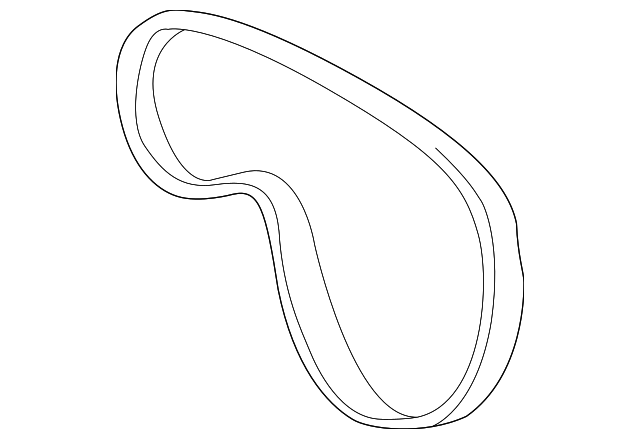 12576745 AC BELT