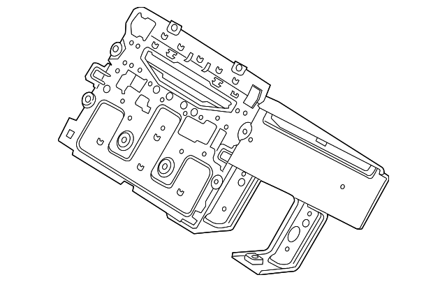 39171-TR3-A31 Деталь AUDIO UNIT ASSY., BASE (ALPINE)