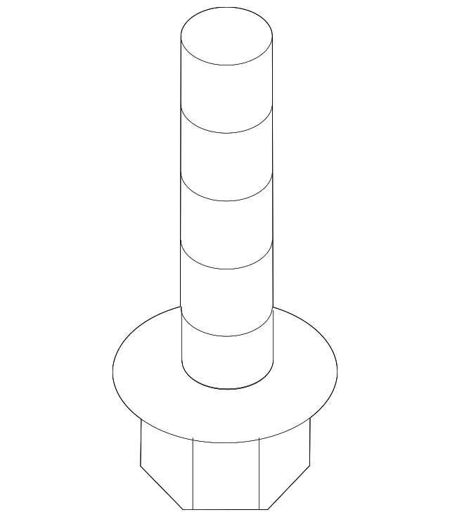 1577A415 Деталь CONVERTER BOLT