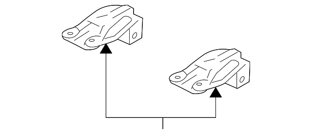 10274661 STRUT BRACKET, LEFT