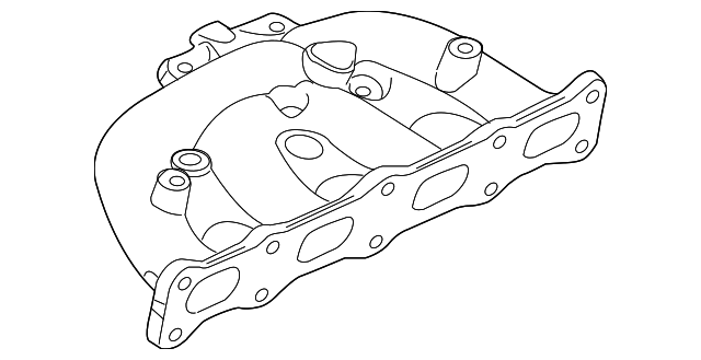 1555A476 Деталь EXHAUST MANIFOLD