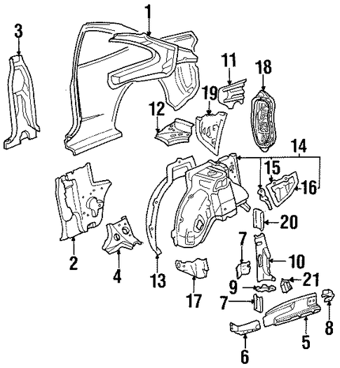 Celica INNER STRUCTURE 3