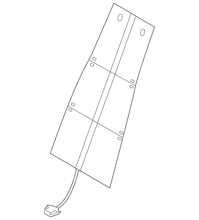 4L0-963-557-F Деталь SEAT BACK HEATER, LEFT