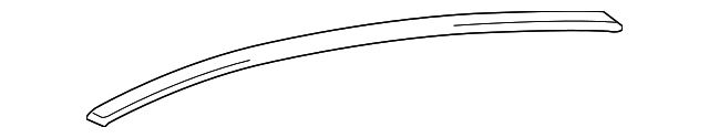 75555-AC020-E0 Деталь ROOF MOLDING, RIGHT
