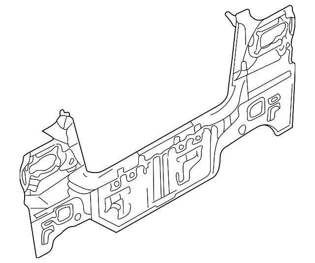 69100-2D710 Деталь REAR BODY PANEL