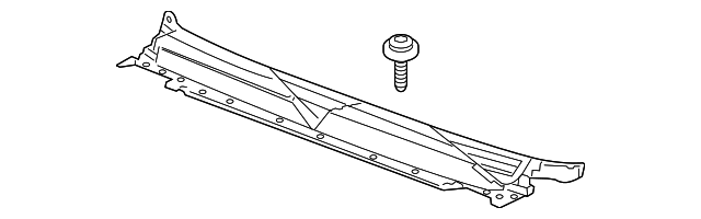 25905502 COWL GRILLE