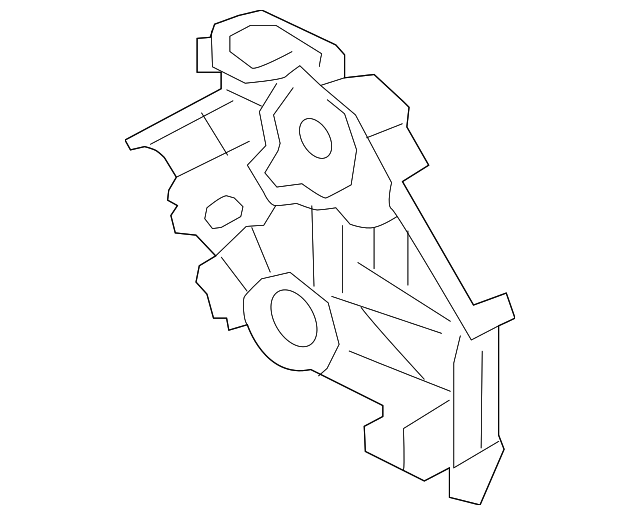 21351-3F400 Деталь LOWER TIMING CVR