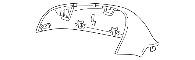 22834441 MIRROR COVER, RIGHT