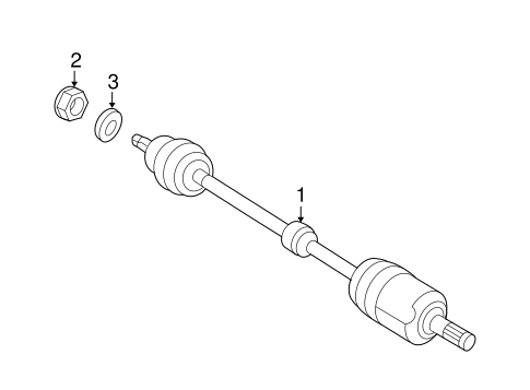 Sportage DRIVE AXLES