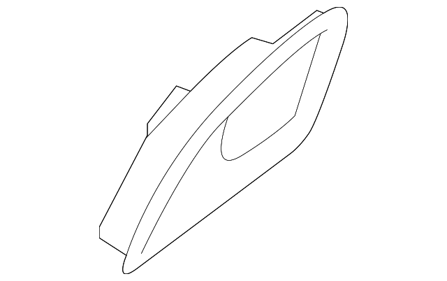 83621-1W000DCM Деталь HANDLE BEZEL, RIGHT
